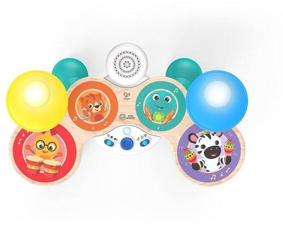 Hape Kids II Ξύλινο Together In Tune Drums (800900G53-12804) (1)