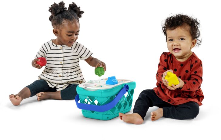 Hape Kids II Ξύλινο Magic Touch Καλάθι Αγορών (800913G53) (1)