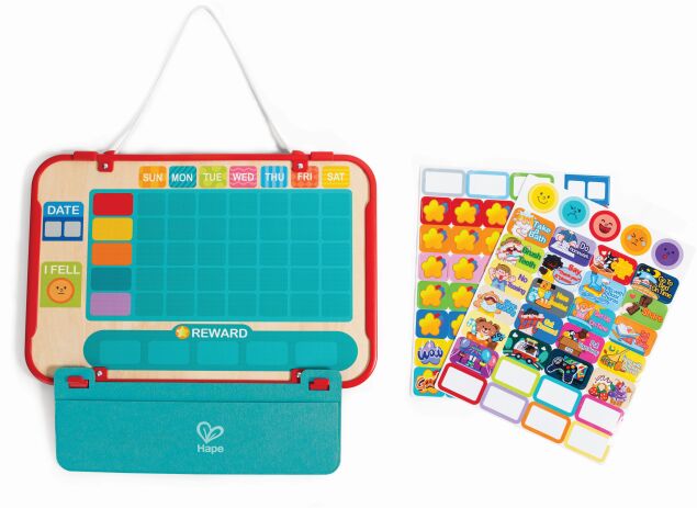 Hape Early Explorer Ξύλινος Πίνακας Επιβράβευσης Habit Heroes (E1114) (0)