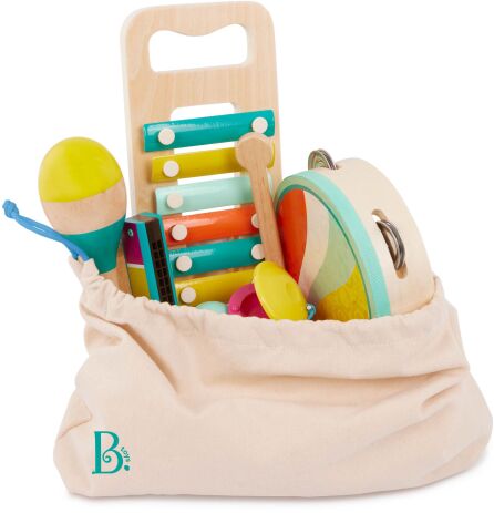 B.Toys Ξύλινο Σετ Μουσικά Όργανα (BX2329Z) (1)