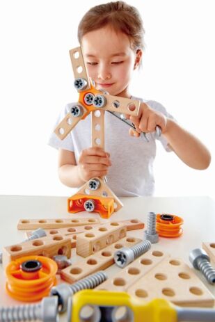 Hape Early Explorer Ξύλινο Σετ Εργαλεία Starter Experiment (E3031A) (2)