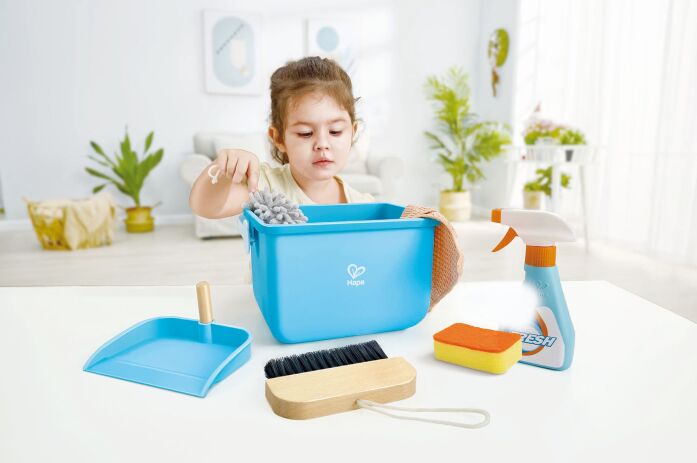 Hape Scoot-Around Ξύλινο Σετ Καθαρισμού (E3054A) (2)