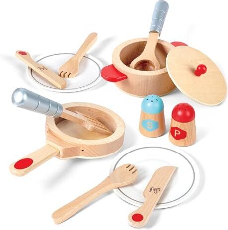 Hape Playfully Delicious Ξύλινα Κουζινικά Cook & Serve Set (E3150X) (0)