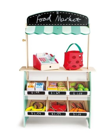 Hape Playfully Delicious Ξύλινος Πάγκος Farmer Market (E3209A) (0)