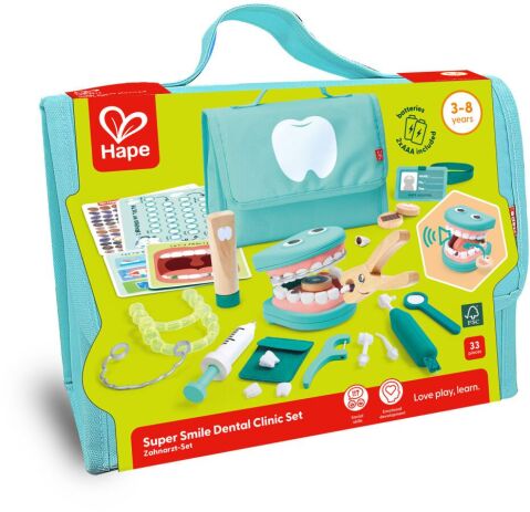Hape Role Play Little Dental Clinic Set (E3227A) (1)