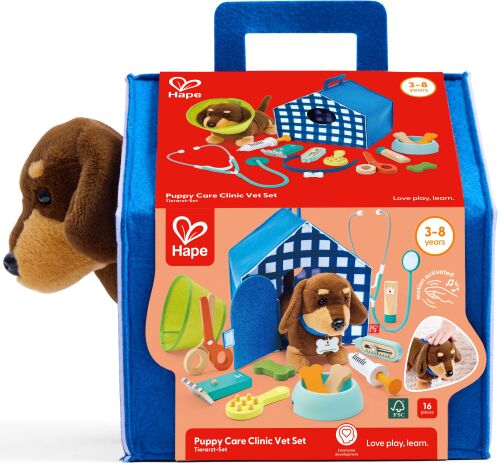 Hape Role Play Puppy Care Clinic Set (E3229A) (1)