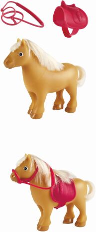 Hape Happy Family Ξύλινος Στάβλος Pony Club (E3409A) (2)