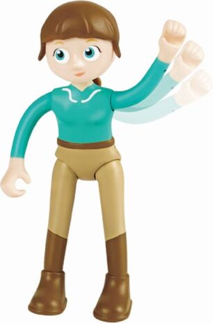 Hape Happy Family Ξύλινος Στάβλος Pony Club (E3409A) (3)