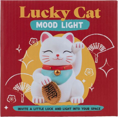 Fizz Lucky Cat Mood Light (100954) (1)