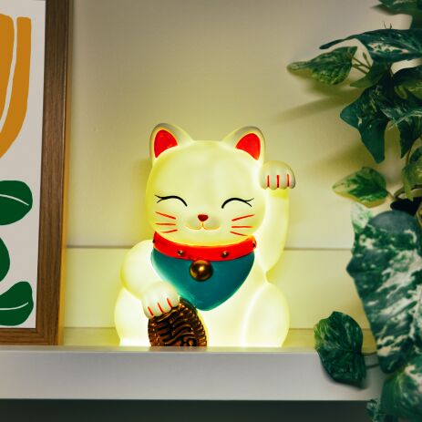 Fizz Lucky Cat Mood Light (100954) (3)