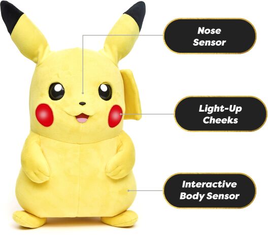 Wow Λούτρινο Pokemon:Pikachu Real FX 40cm (POK-1001) (5)