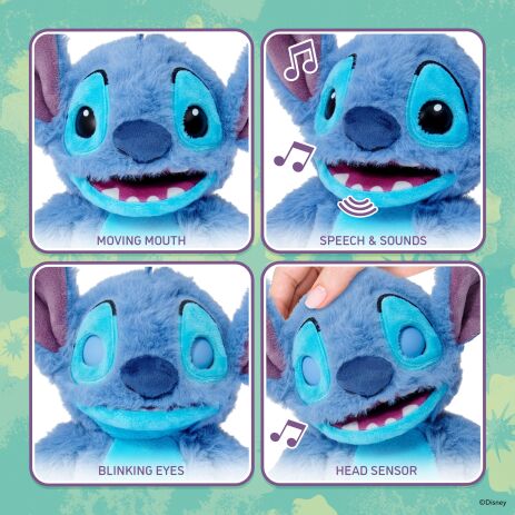 Wow Λούτρινο Disney Stitch 21cm (DIS-1037) (3)