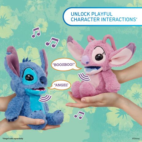 Wow Λούτρινο Disney Stitch 21cm (DIS-1037) (5)
