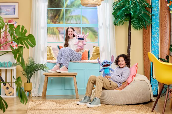 WOW Λούτρινο Disney Angel Real FX 45cm (DIS-1030-01) (9)