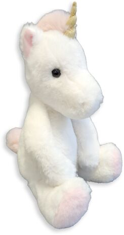 BHT Λούτρινο Μονόκερος Άσπρος 16" (WS03888) (1)