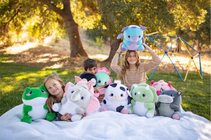 BHT Λούτρινα Ζωάκια Plumps XL-10 Σχέδια (PL04521) (23)