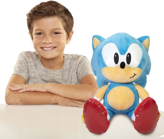 Jakks Pacific Sonic Λούτρινο Jumbo (404784) (2)