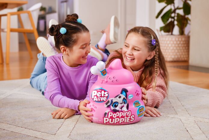 Zuru Λούτρινο Pets Alive Pooping Puppies-3 Σχέδια-1Τμχ (9542) (1)