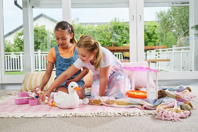 Zuru Λούτρινο Pets Alive Mama Duck& Baby (9548) (9)