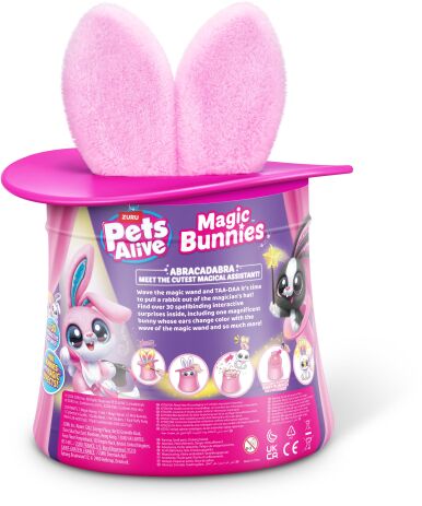 Zuru Λούτρινο Pets Alive Magic Bunny Series 1-3 Σχέδια (9549) (12)