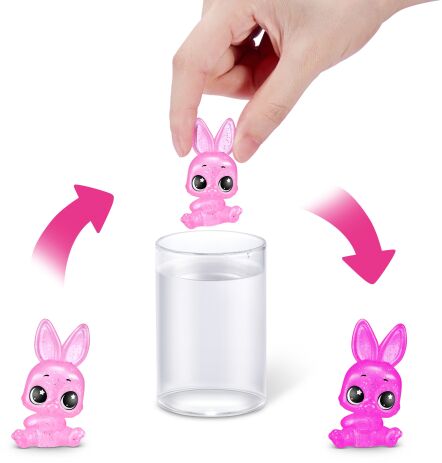 Zuru Λούτρινο Pets Alive Magic Bunny Series 1-3 Σχέδια (9549) (6)