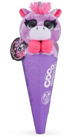 Zuru Λούτρινο Coco Surprise-Cones Neon-7 Σχέδια (9609SQ1) (7)