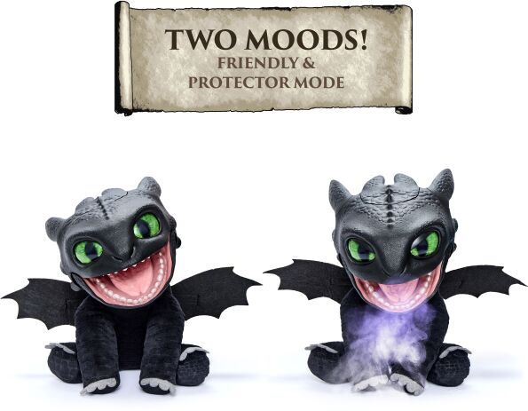Wow Λούτρινο Toothless Real FX 26cm (HTTYD-1001-01) (2)