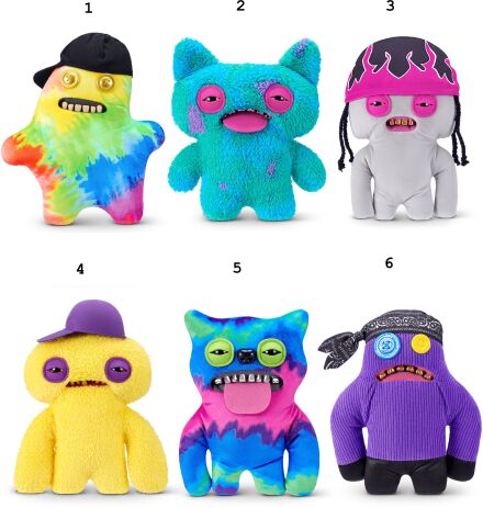 Zuru Λούτρινο Fuggler Fugg Life-6 Σχέδια (15749) (1)