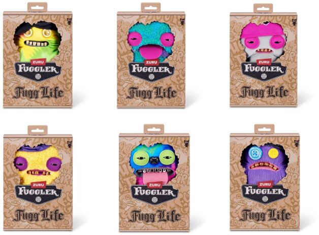 Zuru Λούτρινο Fuggler Fugg Life-6 Σχέδια (15749) (2)