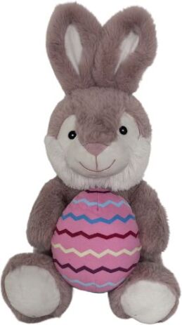 ZEC Λούτρινο Λαγός Με Αυγό Καφέ 40cm (F23309) (0)