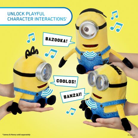 Wow Λούτρινο Minions:One-Eyed Minion 21cm (MIN-1052) (5)
