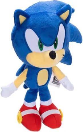 Jakks Pacific Sonic Λούτρινο Basic 9'' W.12-4 Σχέδια (429904-PQ) (3)