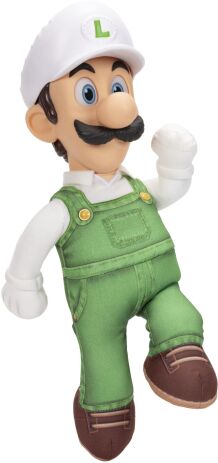 Jakks Pacific Super Mario Galaxy Movie Λούτρινο Luigi 15'' W.1 (432374) (0)