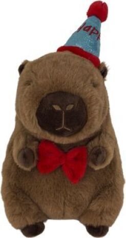 ZEC Λούτρινο Καπιμπάρα 20cm-3 Σχέδια (F241219) (3)