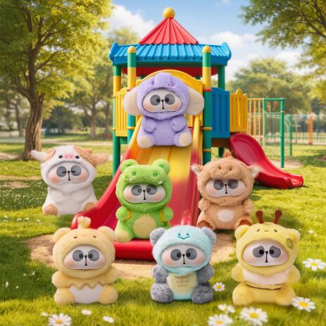 Mr.Pa Λούτρινο Μπρελόκ Animal Daycare 15cm-7 Σχέδια-1Τμχ (MR350001G) (4)