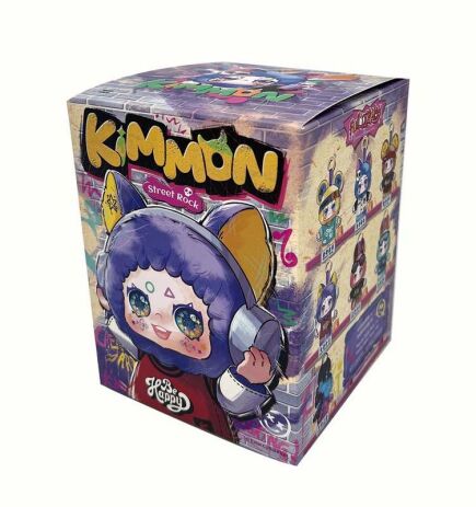 CTCP Kimmon Λούτρινο Κλιπ Street Rock-7 Σχέδια-1 Τμχ (556039) (1)