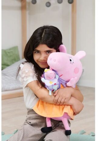 Simba Λούτρινο Peppa Pig & Baby Evie 33cm (109261502) (2)