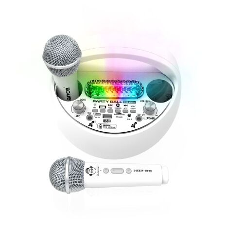 iDance Σετ Karaoke Party Ball White-BB20K (BB20K(WH)) (3)