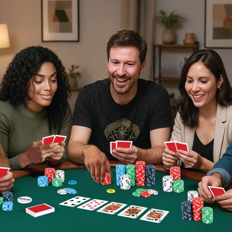 MAM Pro Poker Texas Hold'em Σετ Μάρκες 300Τμχ (PR03352SP4) (2)