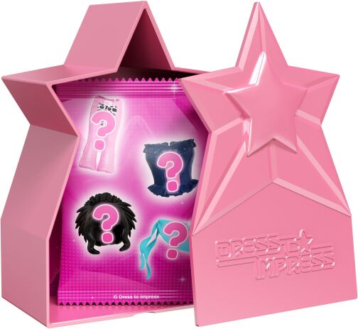 Dress To Impress DTI Κούκλα Star 4''Capsule S2-10 Σχέδια-1Τμχ (MF4110) (2)