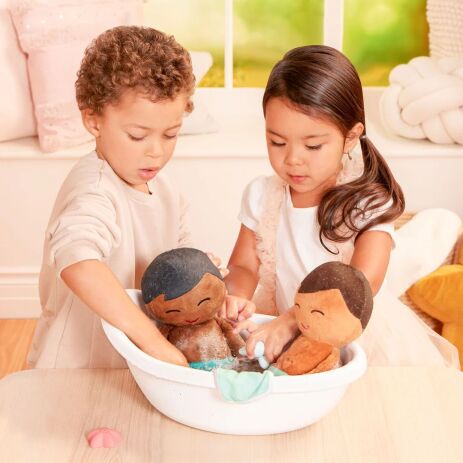 Lullababy Λούτρινη Κούκλα Boy Bath Time With Accessories (LBY7266Z) (4)