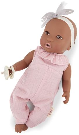 Lullababy Μωρό With Pink Jumper & Bow (LBY7268Z) (1)