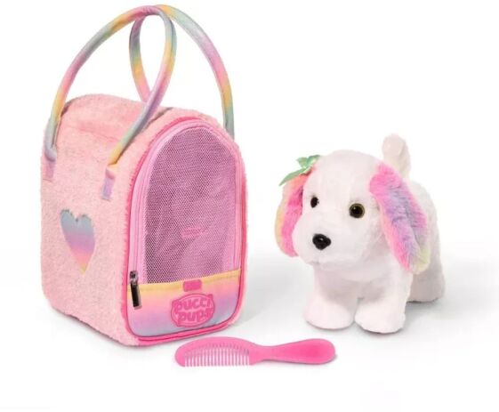 Our Generation PP Pups Λούτρινο Σκυλάκι Maltese & Τσάντα Μεταφοράς Sparkly (ST8464Z) (0)