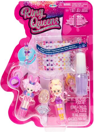 Jakks Pacific Queens Κούκλα Wild & Αξεσουάρ 2 Pack (10399J) (1)