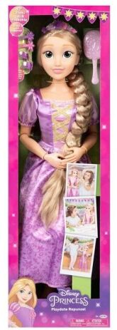 JP Disney Princess Rapunzel Κουκλα 32" Playdate (223574) (1)