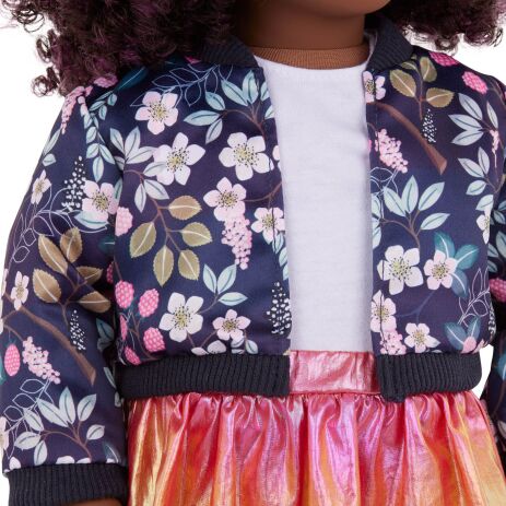 Our Generation Ενδυμασία Floral Jacket With Skirt (BD30533Z) (3)