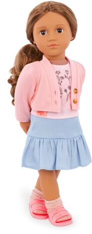 Our Generation Ενδυμασία Pink Sweater With Ruffle Skirt (BD30542Z) (2)