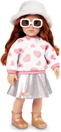 Our Generation Ενδυμασία Deluxe Top & Skirt With Heart (BD30574Z) (2)