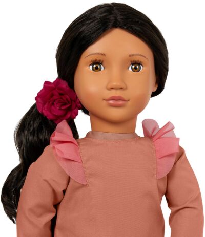 Our Generation Κούκλα Rosalia w/Rose Hair Elastic (BD31406) (3)
