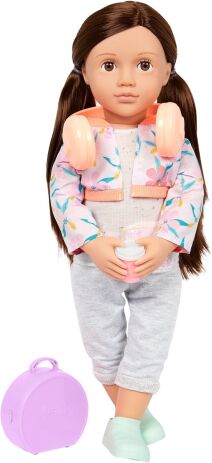 Our Generation Κούκλα Reese With Book Traveler (BD31421Z) (1)